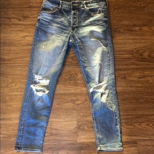 Women’s vintage skinny high rise express jean